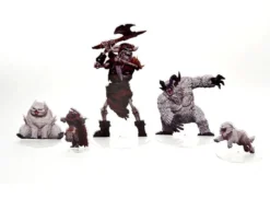 D&D Idols of the Realms 2D Minis: Icewind Dale Rime of the Frostmaiden Frost Giant Skeleton