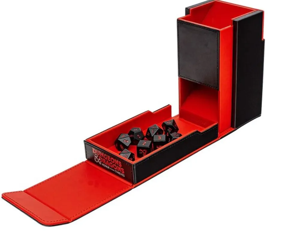 D&D: Leatherette Dice Tower / Tour à dés