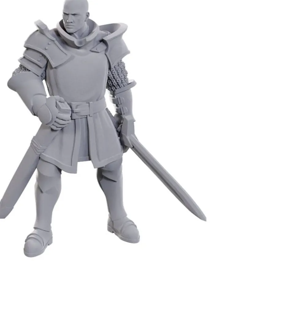 D&D Nolzur's Marvelous Miniatures - Baldur's Gate : Ulder Ravengard & Zevlor