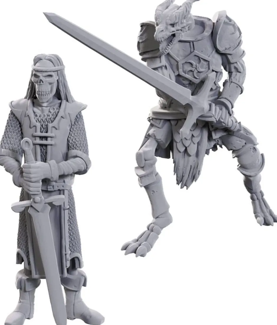 D&D Nolzur's Marvelous Miniatures: Skeleton Knights (50th Anniversary Limited Edition)