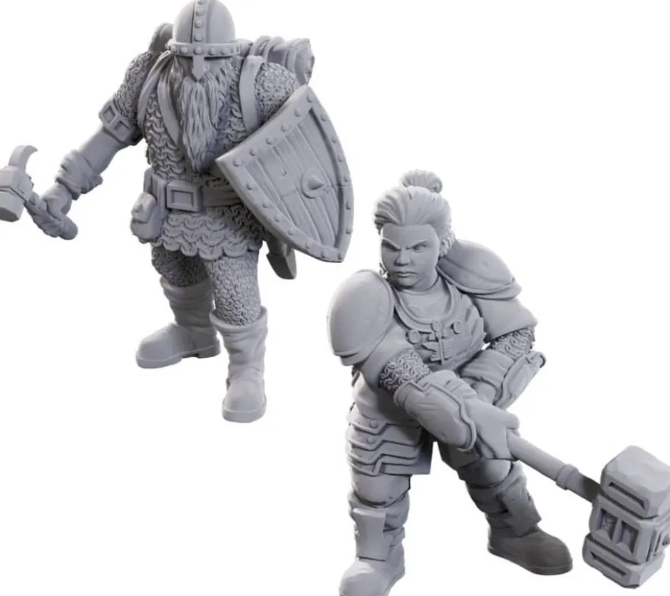 D&D Nolzur's Marvelous Miniatures: Dwarves (50th Anniversary Limited Edition)