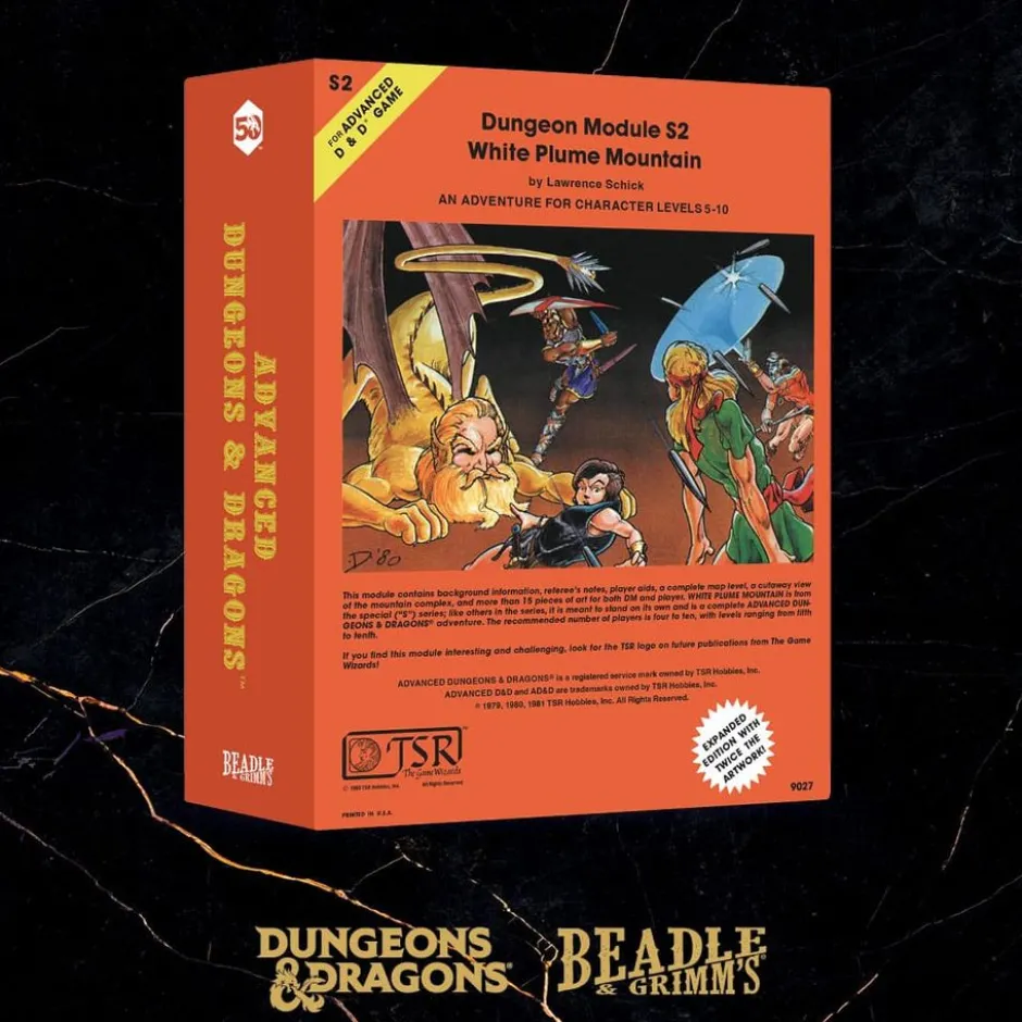 D&D: White Plume Mountains Dice Set