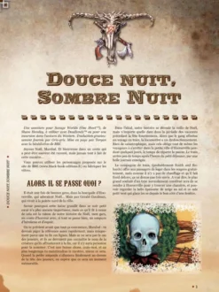 Deadlands - Scénario - Douce nuit, sombre nuit