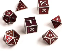 Deadlands Weird West: Metal Dice Set / Set de dés métal