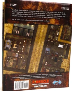 Deadlands Weird West: Town Map Pack 1 - The grand saloon