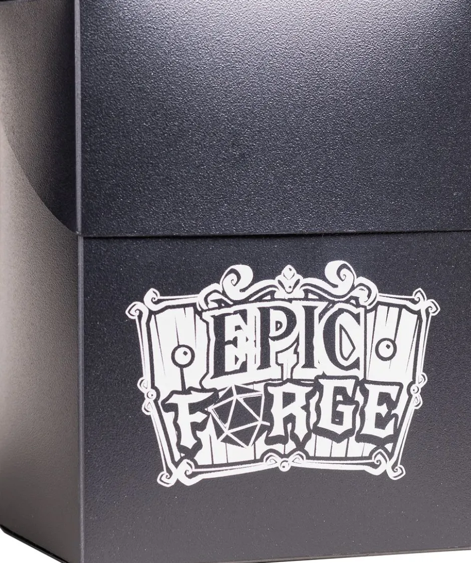 Deck Box Epic Forge Noir : 80 cartes