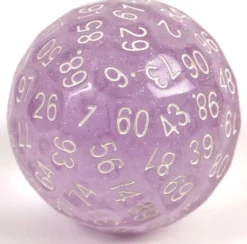D100 en résine : pourpre caméléon