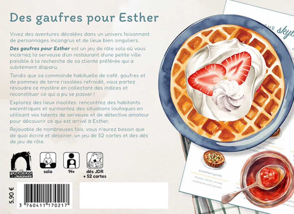 Des Gaufres pour Esther - Jeu de Rôle Solo