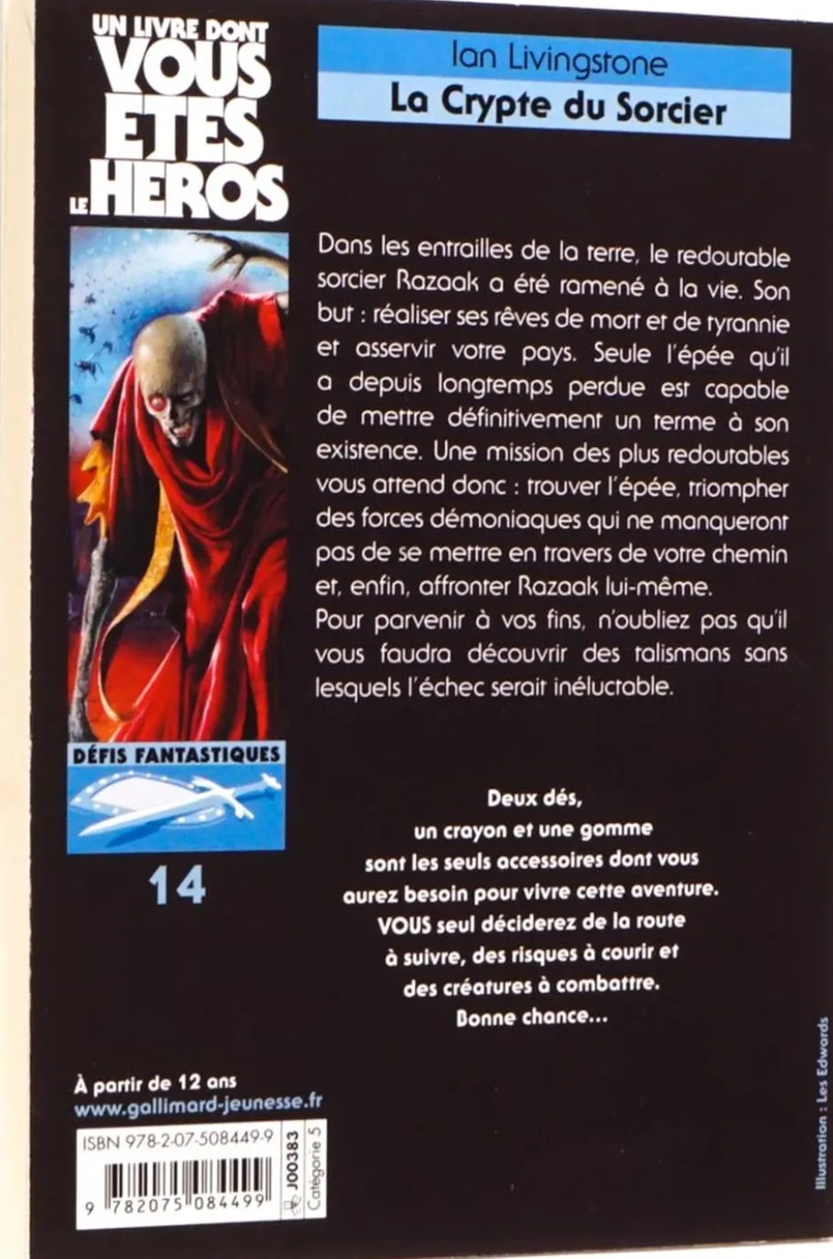 Défis Fantastiques 14 : La Crypte du Sorcier