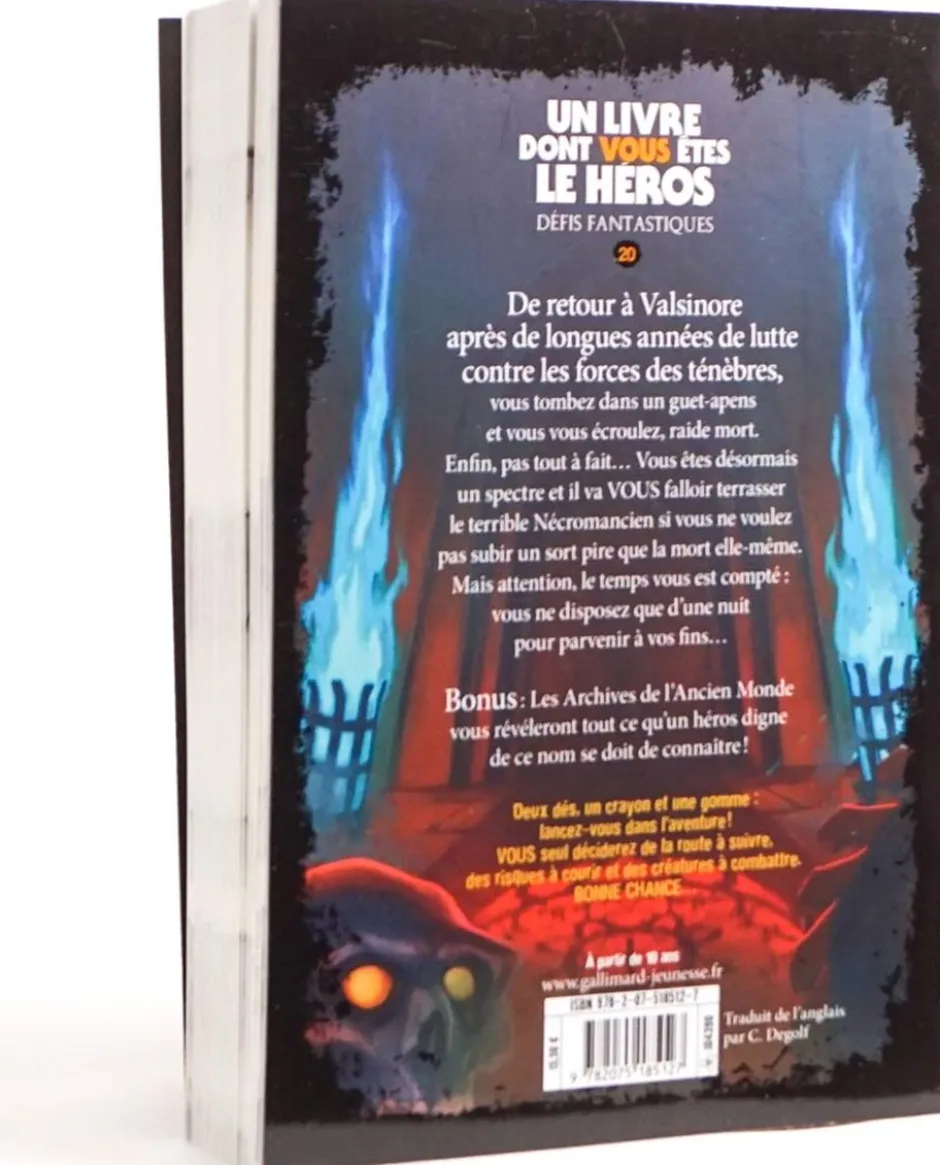 Défis Fantastiques 20 : La nuit du nécromancien