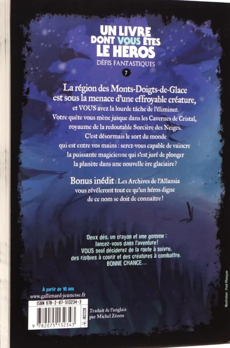 Défis Fantastiques 07 : La Sorcière des Neiges