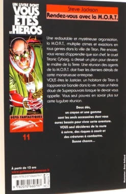 Défis Fantastiques 11 : Rendez-vous avec la M.O.R.T