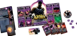 Dice Throne Marvel - Black Panther, Captain Marvel, Black Widow, Dr Strange