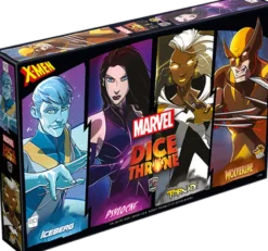 Dice Throne Marvel - Iceberg, Psylocke, Tornade, Wolverine