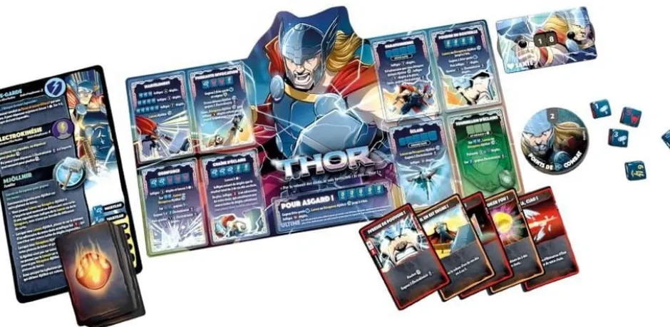 Dice Throne Marvel - Thor, Loki, Spiderman, Scarlet Witch