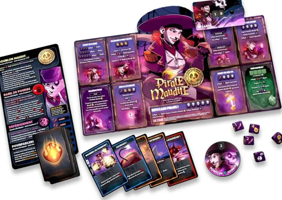 Dice Throne S2 - Artificier vs Pirate Maudite