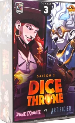 Dice Throne S2 - Artificier vs Pirate Maudite