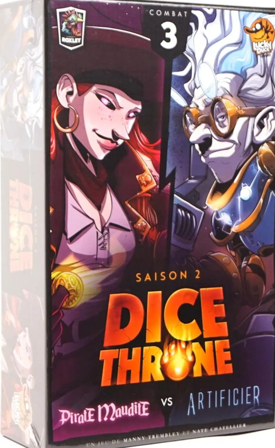 Dice Throne S2 - Artificier vs Pirate Maudite