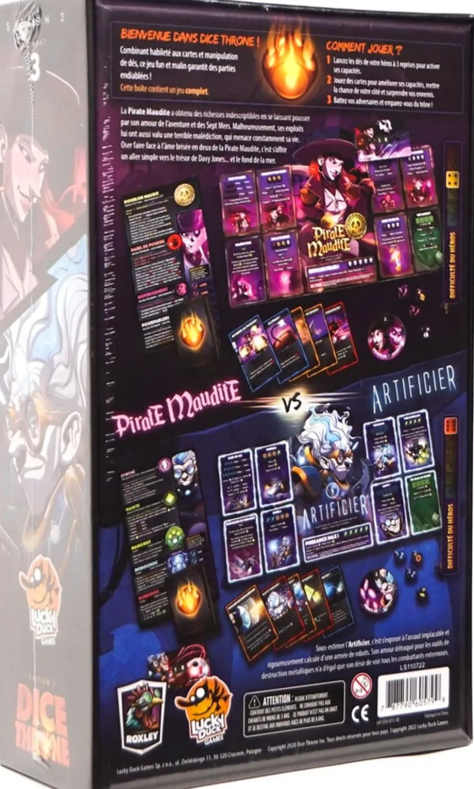 Dice Throne S2 - Artificier vs Pirate Maudite