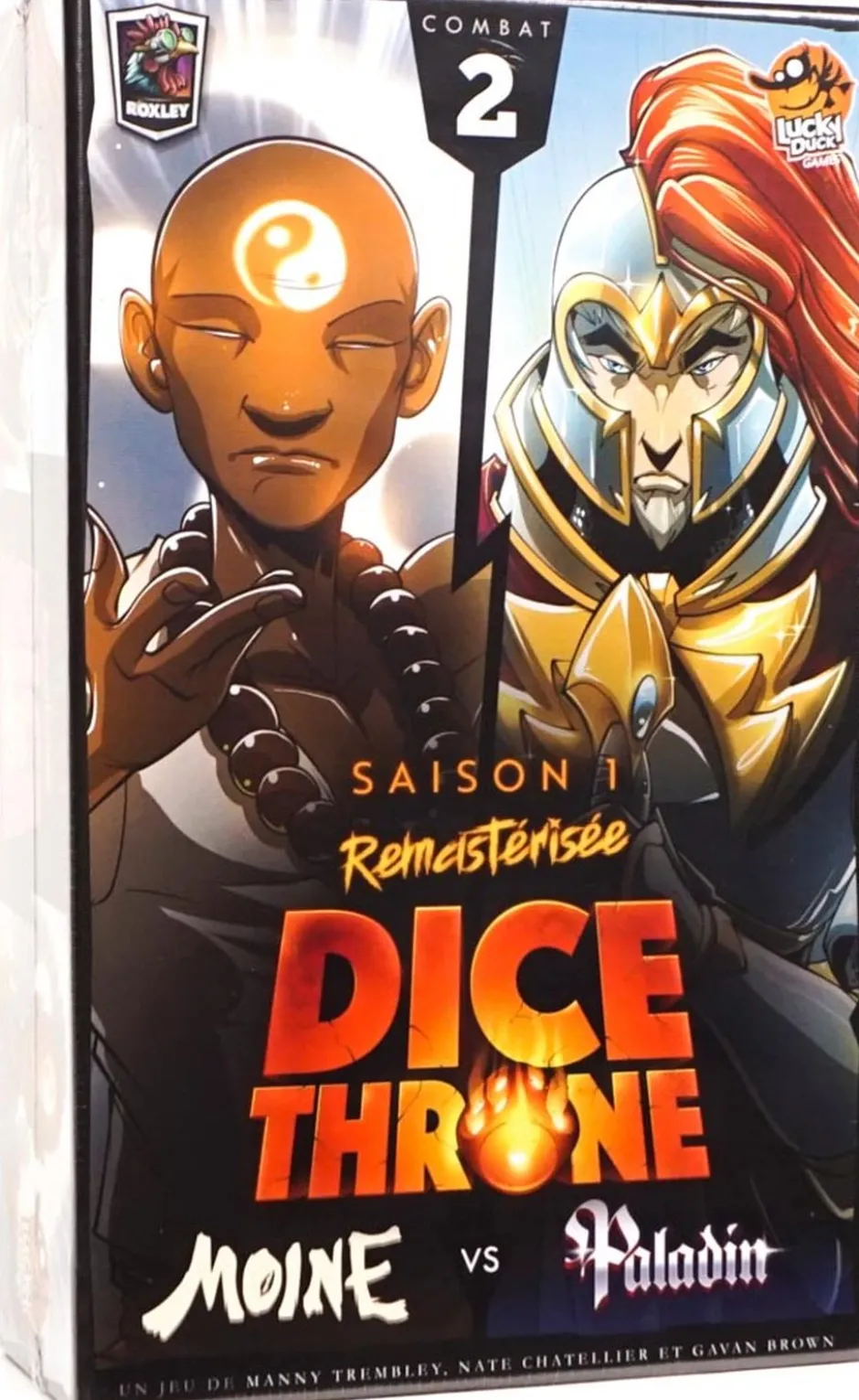 Dice Throne S1 - Moine vs Paladin