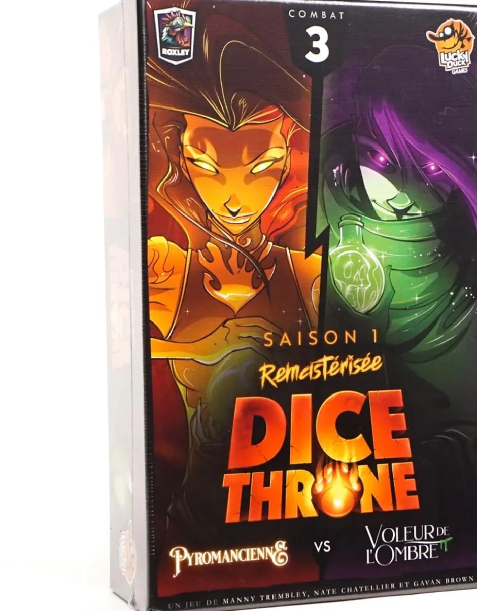 Dice Throne S1 - Pyromancienne vs Voleur de l'Ombre