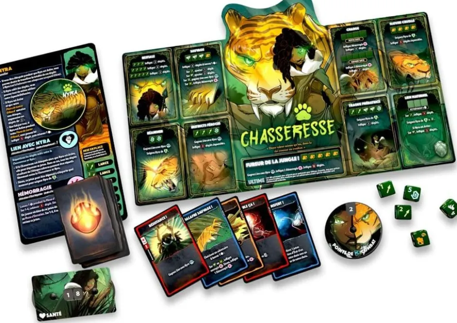 Dice Throne S2 - Tacticien Vs Chasseresse