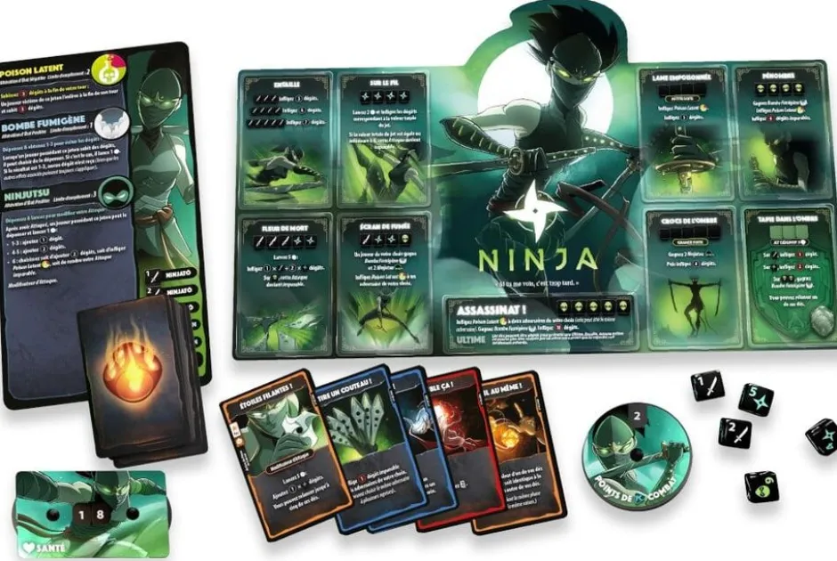 Dice Throne S1 - Tréant vs Ninja