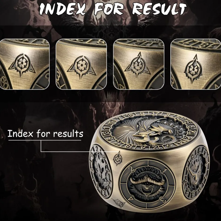 Dice-Vortex - Laiton