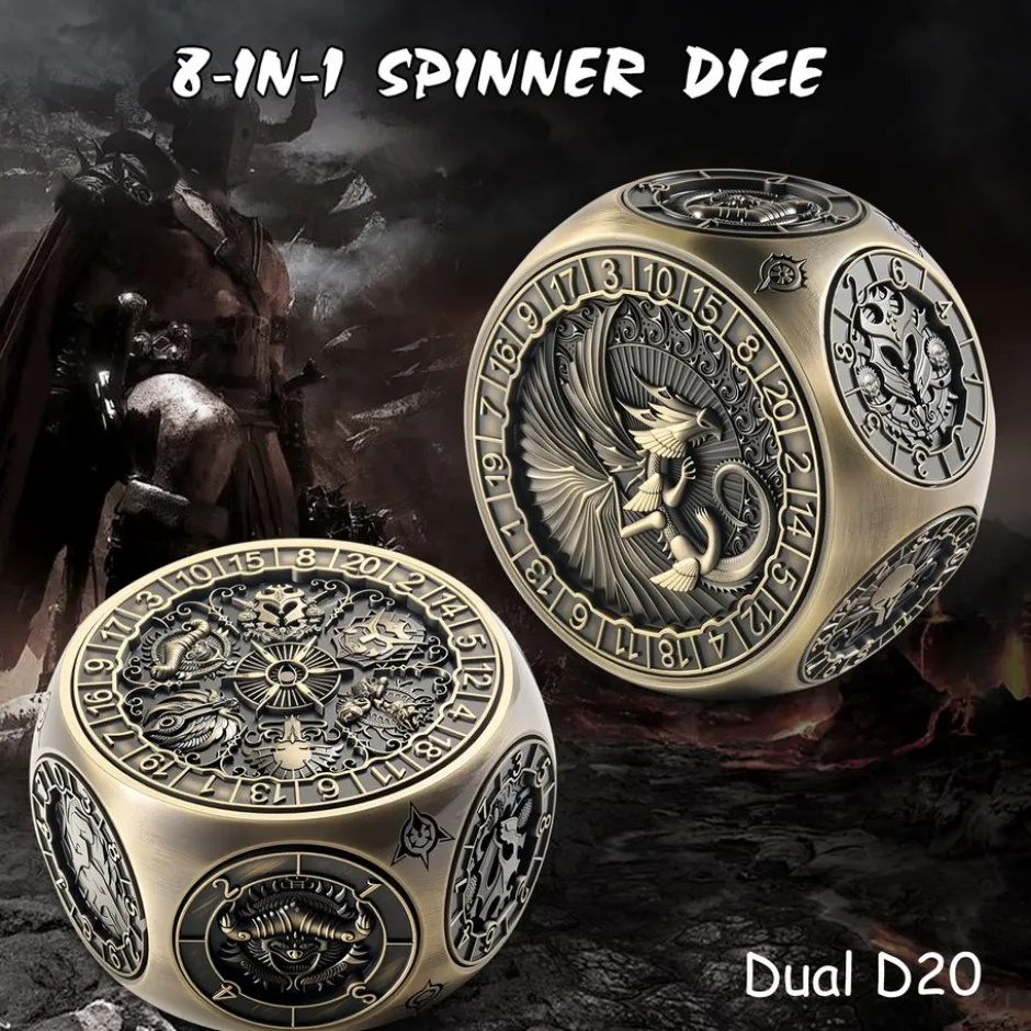 Dice-Vortex - Laiton