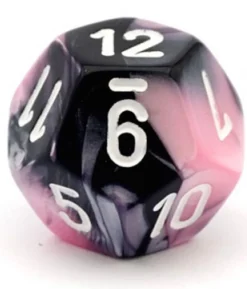 Dé à l'unité : d12 Gemini (couleur aléatoire)