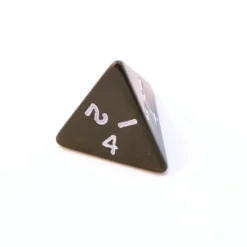 Dé à l'unité : d4 Opaque (couleur aléatoire)