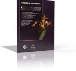 Dossiers de personnage (x5) - Chroniques Oubliées Contemporain 2ème édition