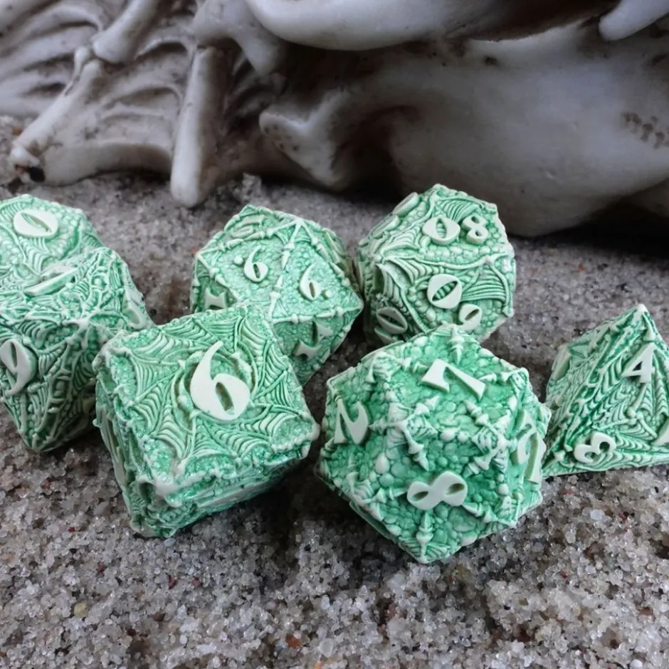 Dracopolis Dice Set: The Andean Longneck