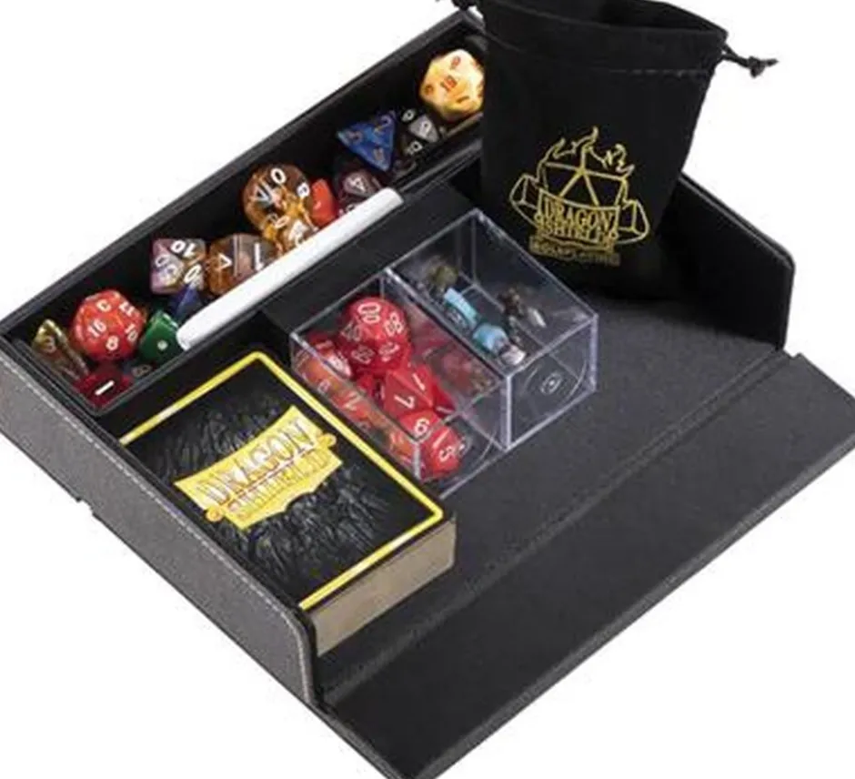 Dragon Shield Dice Companion / Boite et piste à dés (gris)