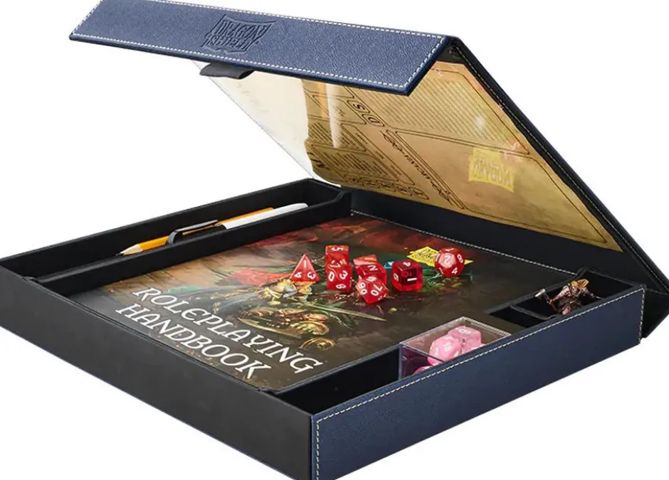 Dragon Shield Player Companion / Rangement pour Aventurier (bleu)