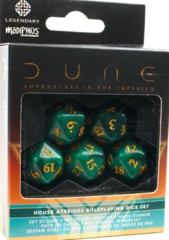 Dune The Roleplaying Game: House Atreides Dice Set