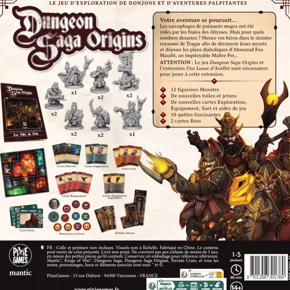 Dungeon Saga Origins - Les Filles du Fléau