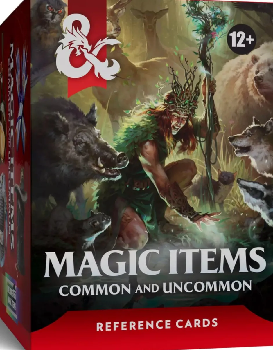 Dungeons & Dragons - Magic Item Reference Cards: Common and Uncommon