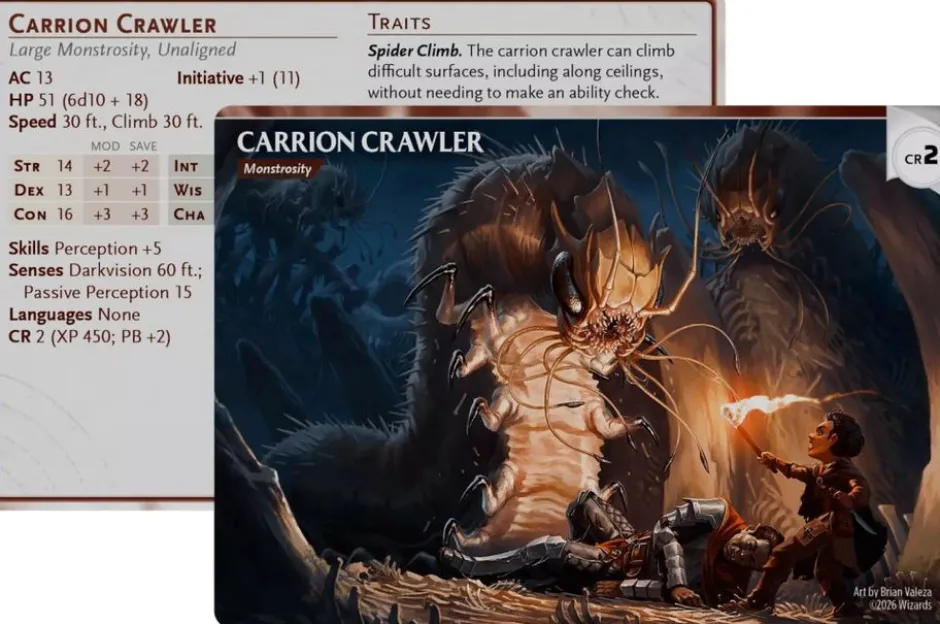 Dungeons & Dragons - Monster Reference Cards: Fearsome and Ferocious