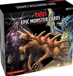 Dungeons & Dragons 5th Edition: Epic Monsters Cards VO
