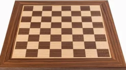 Echiquier 50cm Noyer chêne
