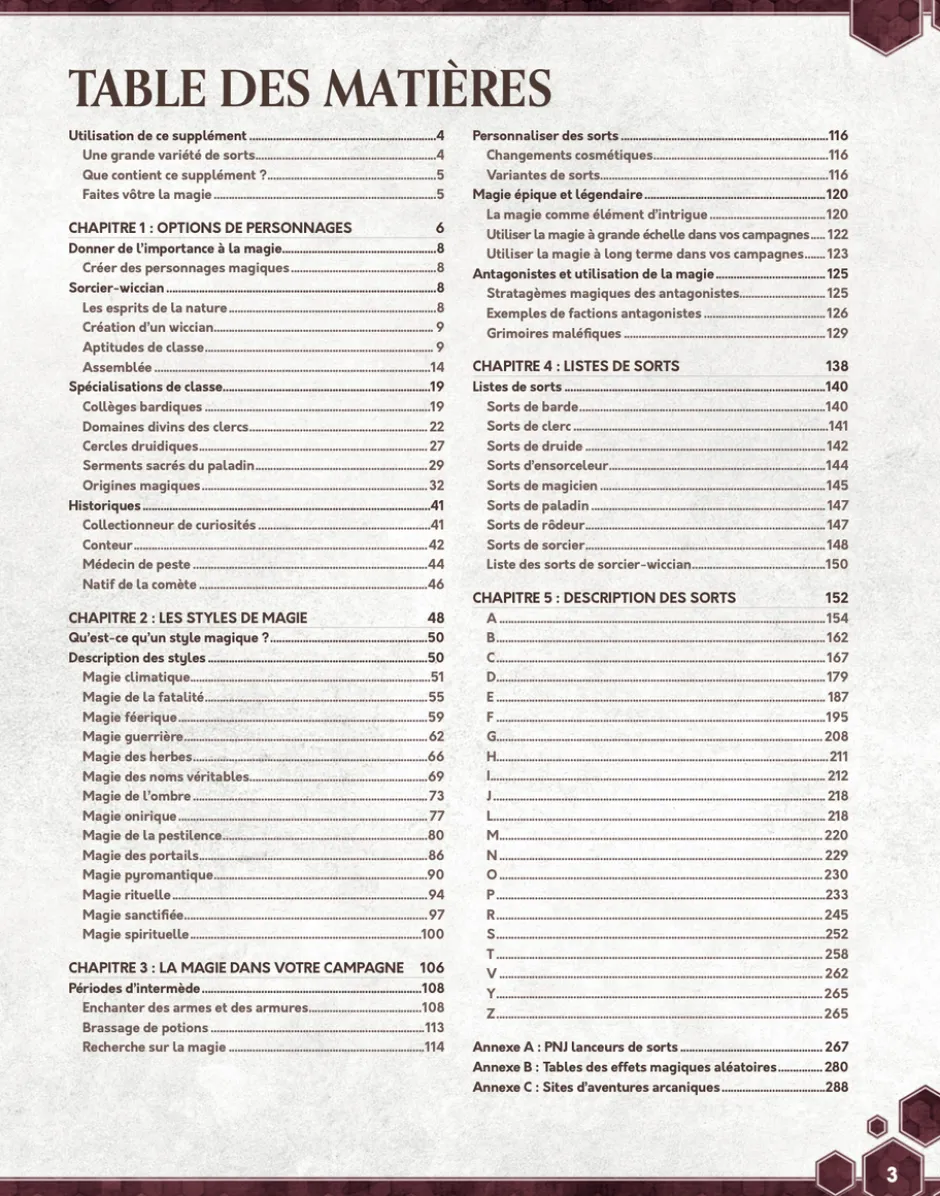 5E Compatible - Les Arcanes de la magie Vol 2