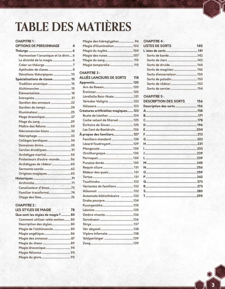 5E Compatible - Les Arcanes de la magie Vol 1