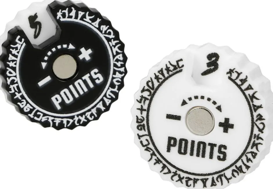 Epic Loot Box - Compteurs de Points Runic 20mm (0-9) 9 pièces