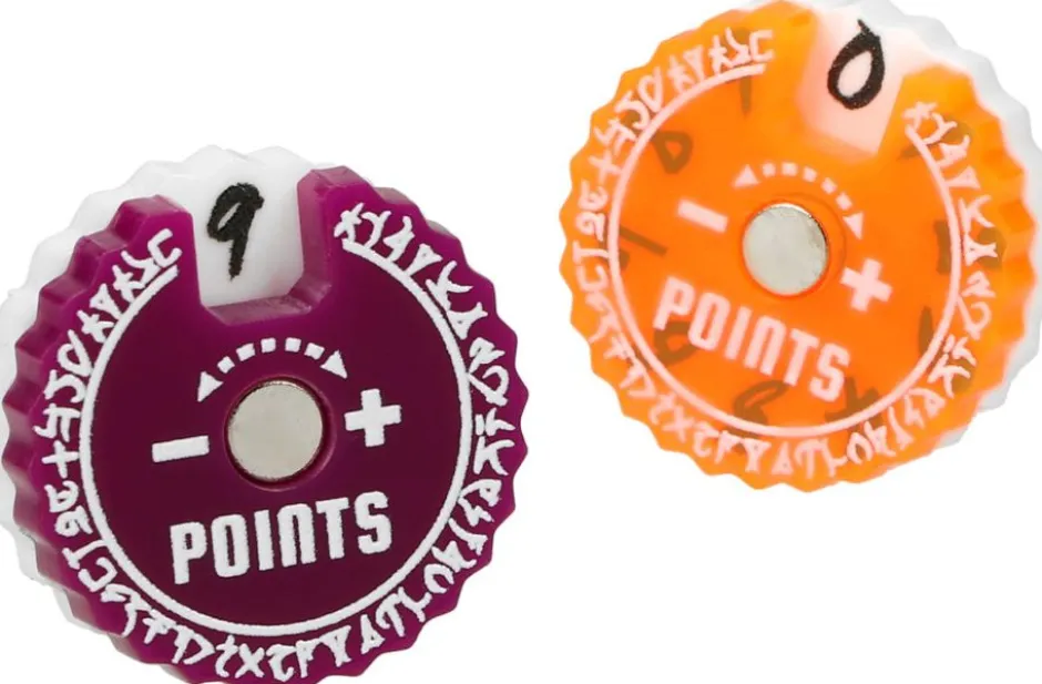 Epic Loot Box - Compteurs de Points Runic 20mm (0-9) 9 pièces