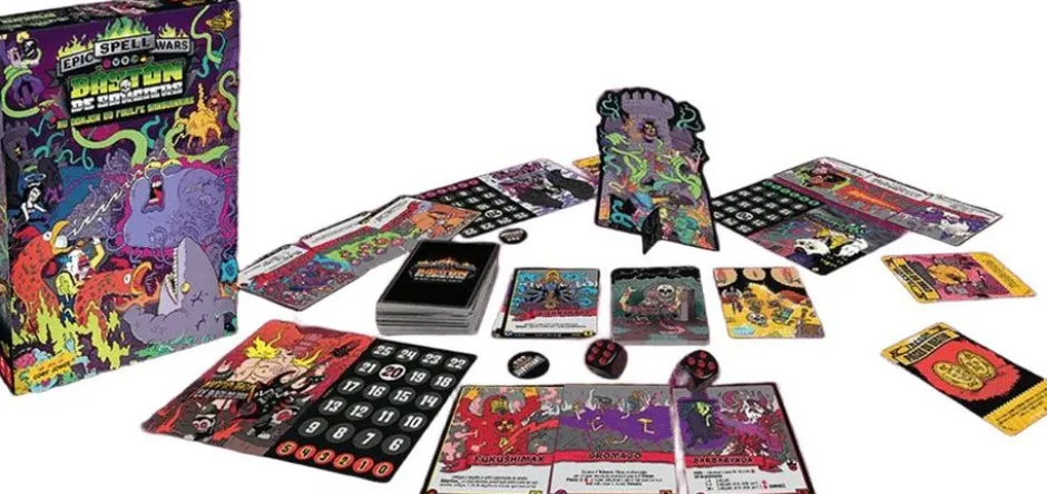 Epic Spell Wars : Baston de sorciers au Donjon du Poulpe Sanguinaire