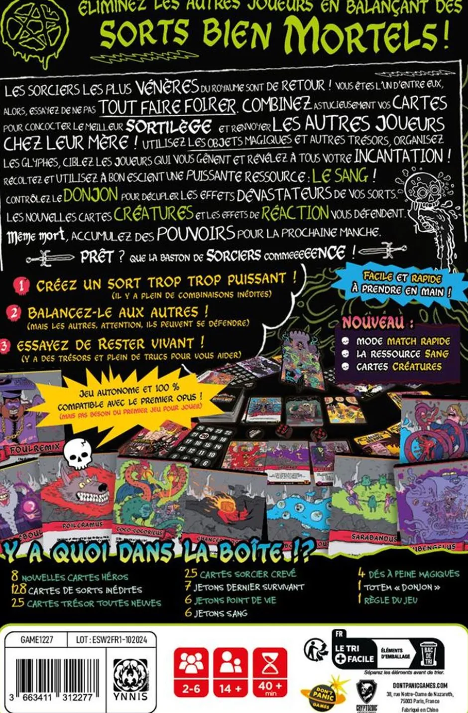 Epic Spell Wars : Baston de sorciers au Donjon du Poulpe Sanguinaire