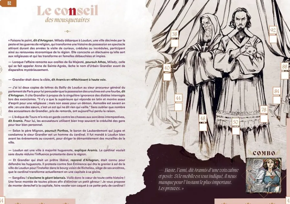 Escape Quest : Les Trois Mousquetaires et les possédées de Loudun