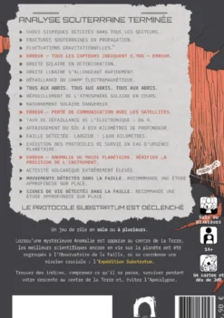 Expédition Substratum - Jeu de rôle solo ou à plusieurs