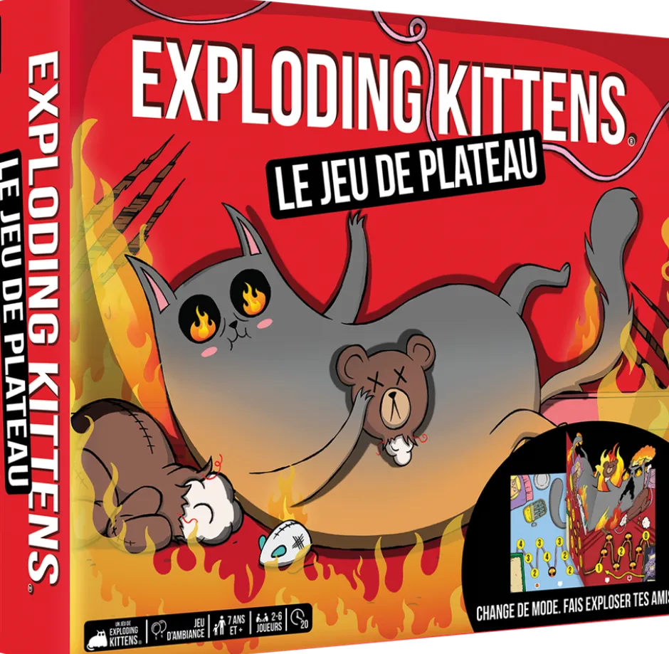 Exploding Kittens : Le jeu de plateau